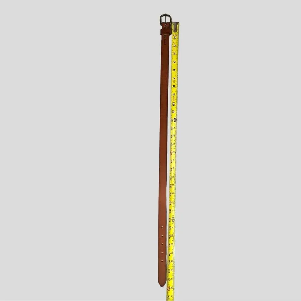 Levi's Brown Full Grain Leather Belt Size M 25